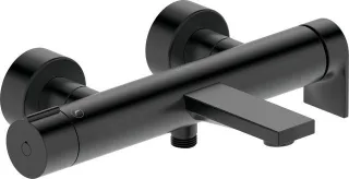 Duravit Tulum by Starck Einhebel-Wannenmischer Aufputz Schwarz Matt 313x191x86 mm - TU5230000046 TU5230000046