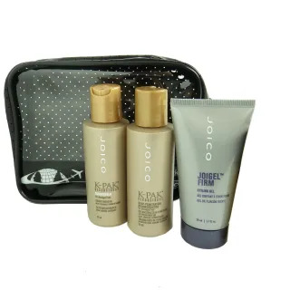 JOICO K-Pak Reise Pflege Set - Geschädigtes Haar Conditioner Kur Gel - 4tlg
