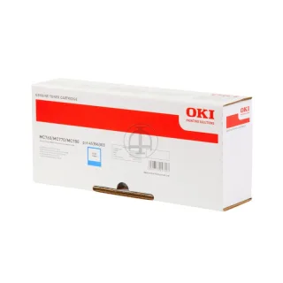 Original 45396303 OKI MC Toner cyan 6000Seiten