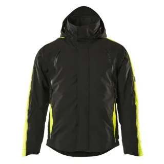 MASCOT Tolosa Winterjacke HARDWEAR Schwarz / Hi-vis Gelb XXL - 15035-222-0917-XXL