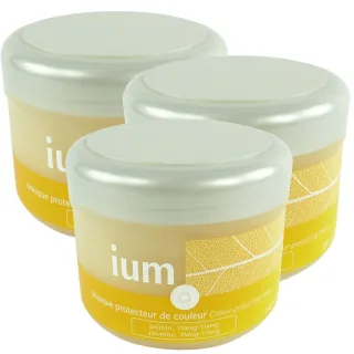 Ducastel IUM Colour protecting mask jasmin ylang ylang  Haar Maske 3 x 250ml