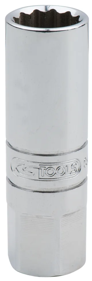 KS Tools 3/8" CHROMEplus® Spezial-Zündkerzen-Stecknuss, dünnwandig - 918.3990