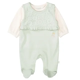 STACCATO - Md.-Strampler+Shirt peppermint - Gr. - 44