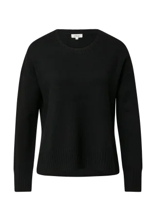 s.Oliver - Strickpullover schwarz - Gr. - 38