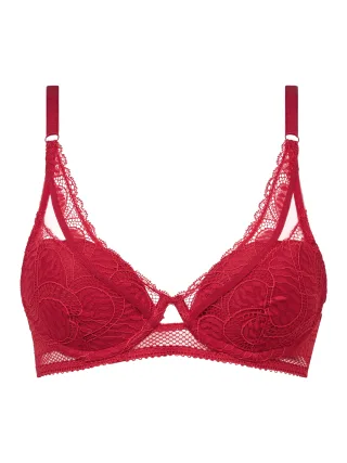 Chantelle Lingerie - Amor Tiefausgeschnittener T-Shirt BH scarlet - Gr. - 85D