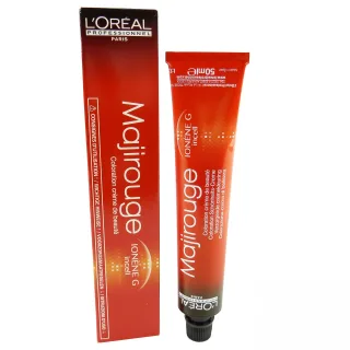 Loreal Majirouge Creme Coloration 50ml - Haar Farbe Pflege Styling Färbe Mittel - 07.61 Mittelblond Rot Asch