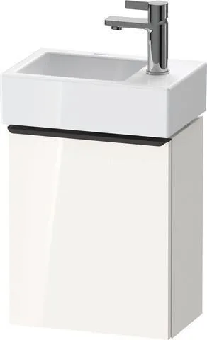 Duravit D-Neo Waschtischunterbau wandhängend Weiß Hochglanz 364x222x440 mm - DE4218RBD220000 DE4218RBD220000