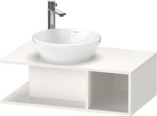 Duravit D-Neo Konsolenwaschtischunterbau wandhängend Weiß Hochglanz 800x480x260 mm - DE491802222 DE491802222