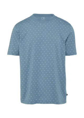 qs - T-Shirt blau - Gr. - M