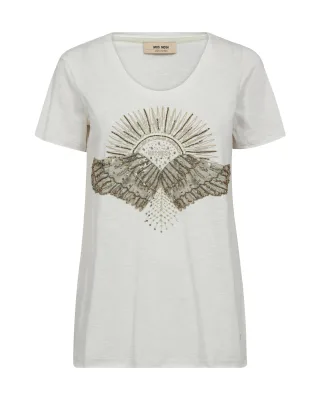 MOS MOSH - MMNadine O-SS Deco Tee - Gr. - XL