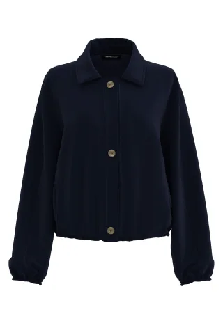 FRANK WALDER - Leichtjacke MY NEW LOVE mit elastischem Bund ink - Gr. - 38
