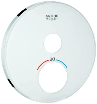 GROHE Rosette SmartControl 49031 rund moon white, 49031LS0 49031LS0