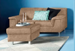 Home affaire 1,5-Sitzer "Jamie, Sofa mit kompakten Stellmaßen für kleine Räume, Breite 145cm"