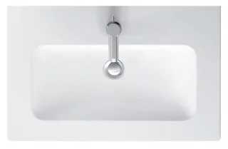 Duravit ME by Starck Waschtisch Weiß Seidenmatt 630 mm - 23426332001 23426332001