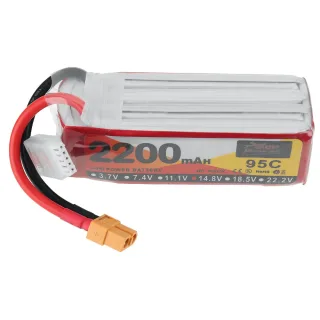 ZOP ﻿POWER 14.8V 2200mAh 95C 4S LiPo Battery XT60 Plug for RC Drone