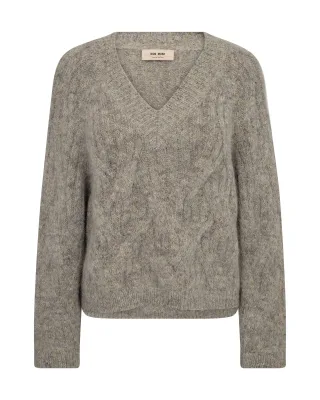 MOS MOSH - MMUnnur Hale V-neck Knit - Gr. - S