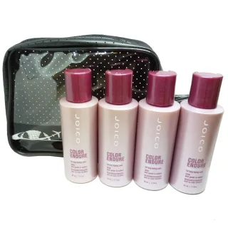 JOICO Color Endure Conditioner Set coloriertes Haar Pflege 4x50ml + Reise Tasche