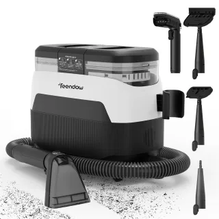 [EU Direct]Teendow C6 MAX Portable Carpet Cleaner Vacuums 1650W 12Kpa Multipurpose High Temperature Steam Carpet Cleaner