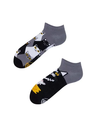 many mornings - Socken - Katze grau - Gr. - 39-42