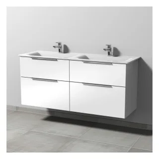 Sanipa 3way Waschtischunterbau zu Ideal Standard Connect Air Waschtisch mit 4 Auszügen, Eiche-Nebras UM64437