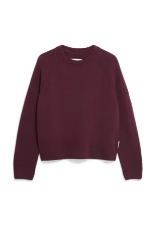 Armedangels - Pullover aus Bio-Wollmischung - Liliriaa Reglana rot - Gr. - L