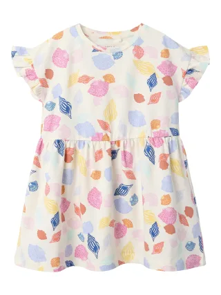 NAME IT - NMFJOANE SS DRESS PB sea salt - Gr. - 128