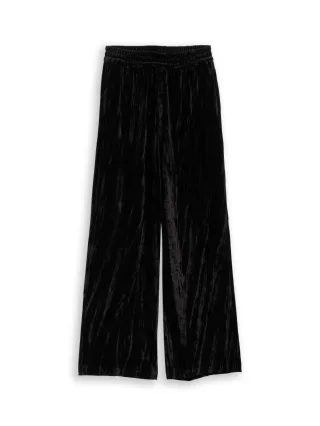 TOM TAILOR Denim - Culotte Samthose schwarz - Gr. - S