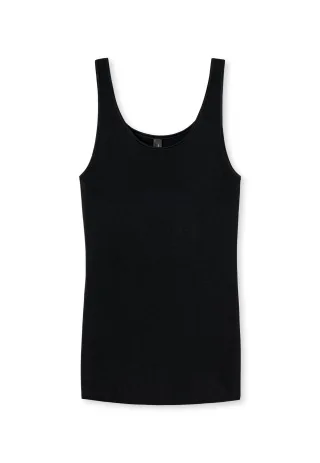 SCHIESSER - Trägertop schwarz - Gr. - 42