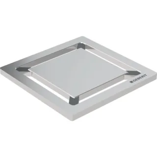 Geberit Geberit Designrost "Square", 8 x 8 cm , 154312001 154312001