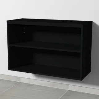 Sanipa 4balance Anbauregal, Schwarz-Matt, RM10908 RM10908