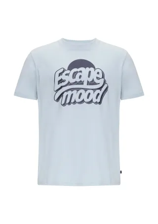 qs - T-Shirt blau - Gr. - S