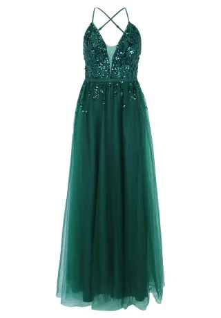VM by Vera Mont - Cocktailkleid diamond green - Gr. - 40