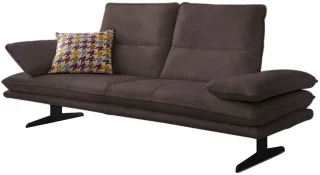 W.SCHILLIG 2-Sitzer "broadway" Sitztiefenverstellung, Kopfteil- & Seitenteilverstellung, Breite 216cm