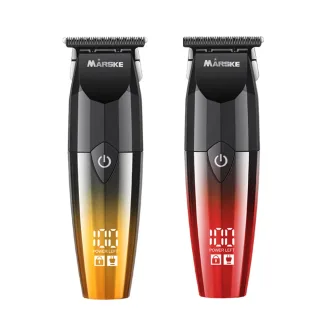 MARSKE MS-5066 Professional Hair Clipper 7200RPM Motor 800mAh Battery Cordless USB Recharge R-Shaped Blade Digital Displ