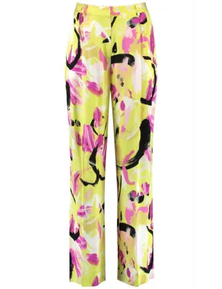 TAIFUN - Stoffhose gelb - Gr. - 46