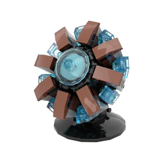 MK1 Arc Reactor DIY Building Block Model Assembling Puzzle Game Toy