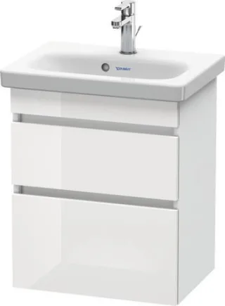 Duravit DuraStyle Waschtischunterbau wandhängend Weiß Hochglanz & Matt 500x368x610 mm - DS640302218 DS640302218