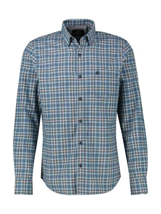 LERROS - BUTTON DOWN storm blue - Gr. - XL
