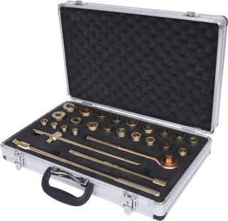 KS Tools BRONZEplus Steckschlüssel-Satz 1/2" 26-tlg - 963.1291