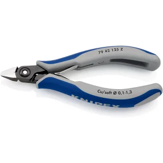KNIPEX Präzisions-Elektronik-Seitenschneider - 7942125Z