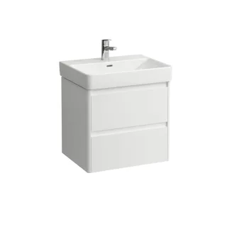 LAUFEN Waschtischunterschrank BASE 2.0 446x572x515 2 Schubl m. Griffmulde f.WT H810963 spezialcolor, H4112721089901