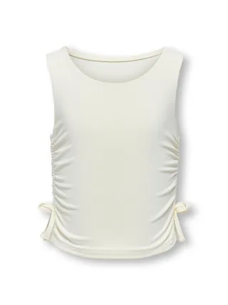 KIDS ONLY - KOGEA S/L RUCHING TOP JRS Cloud Dancer - Gr. - 134/140