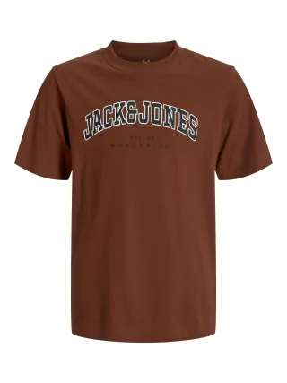 JACK&JONES - JJECALEB VARSITY TEE SS O-NECK NOOS JNR - Gr. - 152