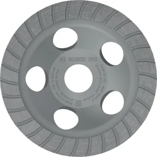Bosch PRO Diamanttopfscheibe Best for Universal Turbo, 125 x 22,23 x 5 mm, gelb gelb - 2608201231