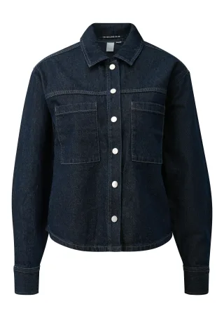 qs - Bluse blau - Gr. - 44