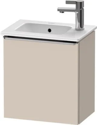 Duravit D-Neo Waschtischunterbau wandhängend Taupe Matt 410x274x440 mm - DE4259L70910000 DE4259L70910000