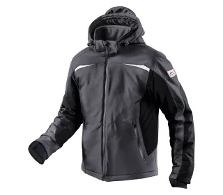KÜBLER Winter Softshell Jacke anthrazit/schwarz S - 1041 7322-9799-S
