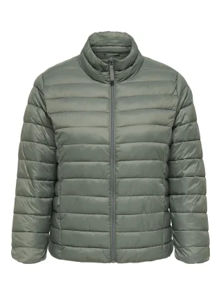 ONLY CARMAKOMA - CARTAHIA LW QUILTED JACKET OTW Castor Gray - Gr. - M-46/48