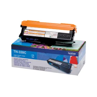 Original TN328C BROTHER HL Toner cyan 6000Seiten