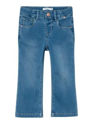 NAME IT - NMFSALLI BOOTCUT JEANS 8292-TO NOOS light blue denim - Gr. - 104